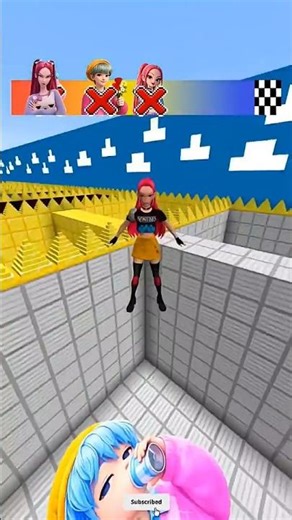 KPop Demon Hunters Vs Squid Game Lava Jump #kpopping #minecraft #poppyplaytime #sodapop #usa #shorts