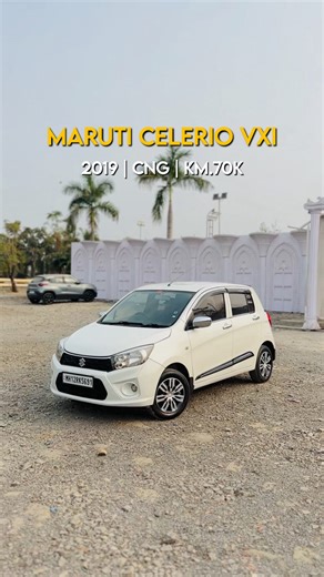 AutoCars on Instagram: "Maruti Celerio Vxi CNG Model-12-04-2019 (Manual) Single Owner (MH 12) Pune RTO Registered Only 70000.km Driven With Company Service Record Loan facility available all Maharashtra. Price on table negotiable Colour.white tire condition like new For More Details: 7385947305 Follow us on: @auto_cars_14 Visit Our Showroom: Auto Cars (Pre-Owned Cars) Pune Pimpri Chinchwad Hurry... To Grab Your Dream Car🚗 Sharing this Reel with Your Friends. #maruti #celerio"