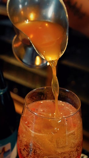 ✨ Crisp, bubbly, and made for fall — our Apple Cider Spritz blends the sweetness of apple cider with a sparkling twist of prosecco and a hint of cinnamon. It’s refreshing, cozy, and the perfect cocktail to toast the season. | Aunt Butchie's of Brooklyn | Facebook
