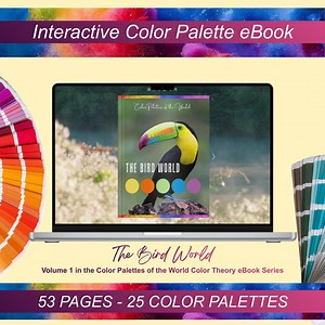 Bird Feather-inspired Color Palettes for Designers & Bird Lovers | Nature-based Color Theory Ebook With Hex Codes - Etsy
