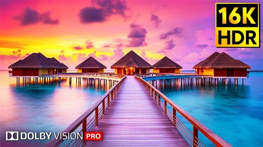 【16K HDR】在16K HDR中探索1000个令人惊叹的地方——杜比视界™-16K超高清视频–|极致画质|杜比视界|电视屏幕测试|手机屏幕测试 |