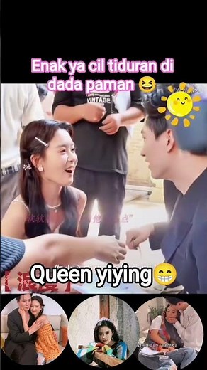 Gemes juga ihh sama paman n bocil ying😁#zhaiyiying #cdrama #wanghaozhen