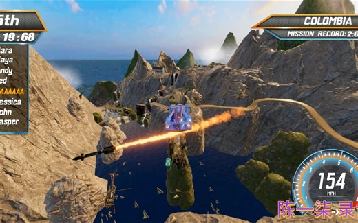 不说物理效果，单论感官刺激，这款游戏比GT赛车要强。