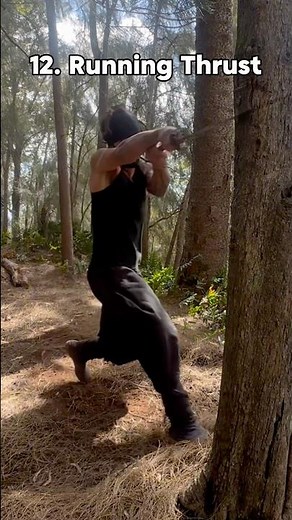 12 Ways to Thrust with a Katana #sword #martialarts #training