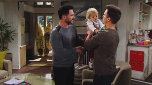The sweetest Bill, Kelly, Wyatt scene EVER! 🥰 Bill to Kelly: "Grandpa is super rich and always puts family first." Sure Bill....Suuuuuuuuure. | CBS B&B - Queen Steffy Forrester