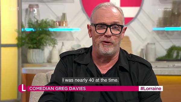 'Mum did my washing': Comedian Greg Davies reveals wearing mum's 'knickers'