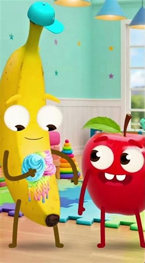 Exploding Ice Cream! 🍦😱 | Talking Fruits #shorts