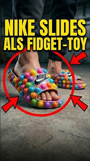 Nike Slides look like a fidget spinner?! 👀🔥