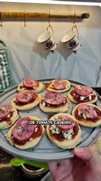 Mini pizza with only 3 ingredients #simplerecipe #easyrecipe #tip #housewifetip