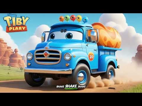 The Truck Song 🚚 | Nursery Rhymes & Baby Songs for Toddlers | Learn Vehicles & Sounds