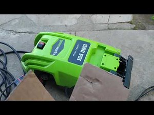 Greenworks pressure washer model 51052 whith new redesigned spray gun #5202002 Part1