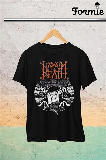 Napalm Death T-shirt - Metal Music Shirt - Scum Album - Noise for Music's Sake - Napalm Death Merch - Unisex Rocker Clothing - Etsy