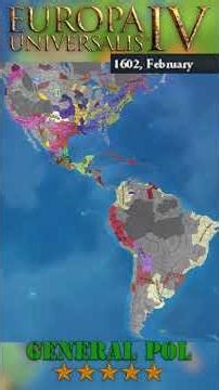 EU4 but Granada has 1000 development - Americas timelapse #shorts