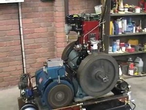 My Ozlisteroids JKSON Diesel 8/1 generator/compressor project Pt 1.