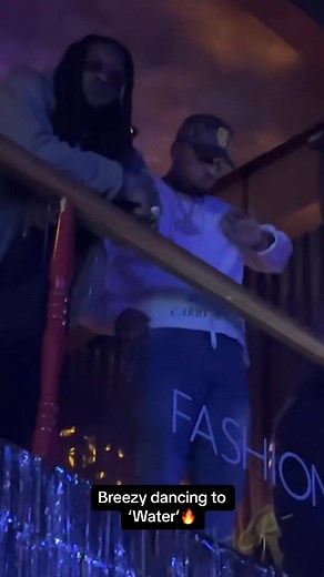 Breezy Dancing to 'Water' | Chris Brown RNB Fan Page