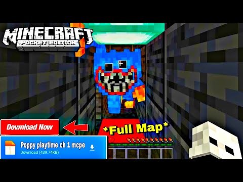 Poppy Playtime Chapter 1 Map Addon For Minecraft PE 1.19.50+ | Poppy Playtime Chapter 1 For MCPE