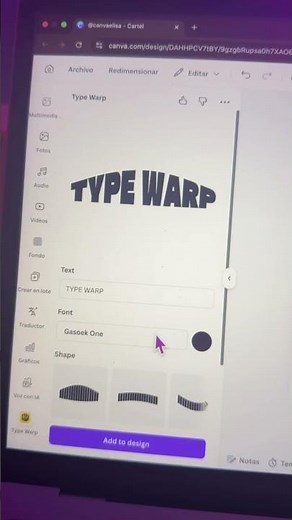 App tipografía Canva 💜#canvatips #canva #canvatutorial #canvatips #fyp