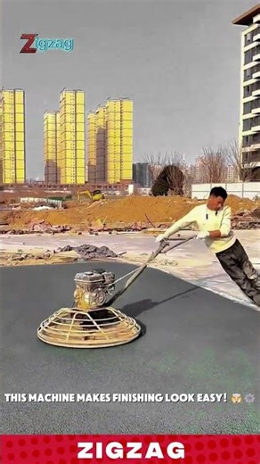 From Wet Concrete to Flawless Surface Using a High-Performance Power Trowel Machine