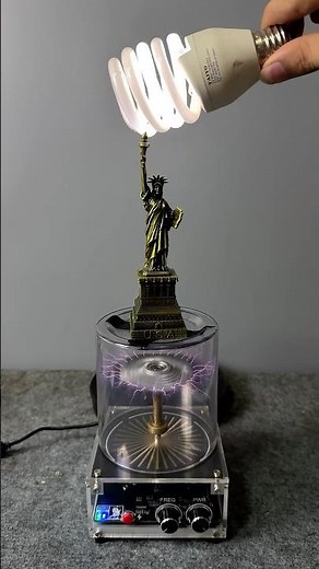 Spinning lightning #experiment #shorts