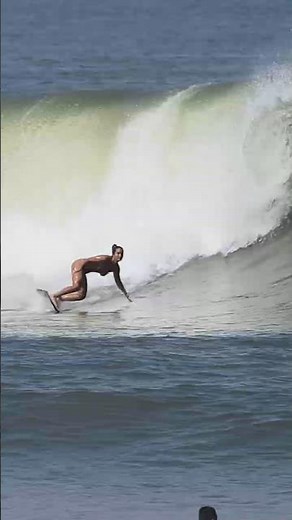 Waiting For The Inside Section Hit – Giada Legati #surfersofbali #surfingbali #surfers