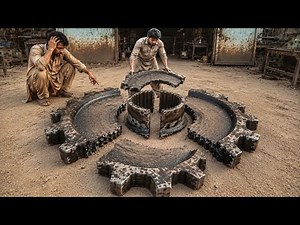 Extremely Damaged Splined Gear Hub Rebuild | Satisfying Manufacturing Process