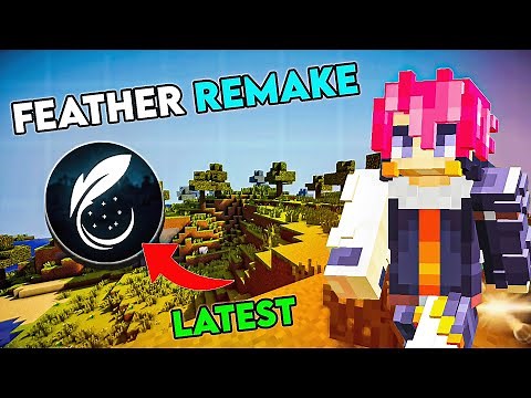 NEW ! How to play CRACKED Feather Client on Minecraft Java - FREE Feather 2026