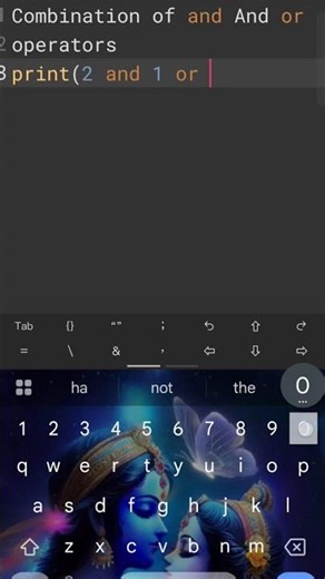 combination of and And or operator's,👍#programming #coding #programminglanguage