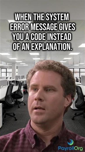 Because getting an error message isn't bad enough!