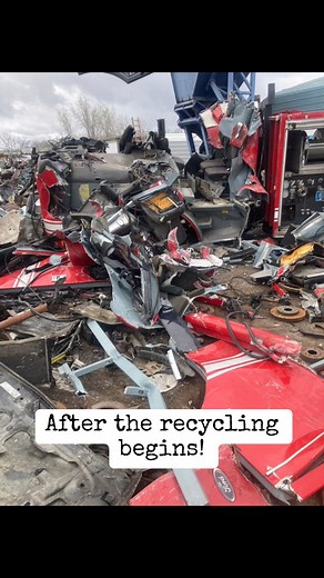 Our new fully functional fire truck will end up just like these! #beforeandafter #firetruck #recycl | The Car Edition Ltd