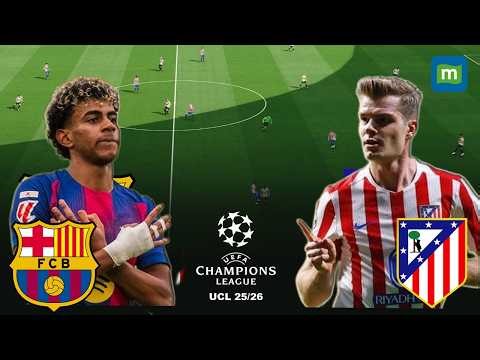 🔴Barcelona vs Atletico Madrid LIVE | UCL 2026 Quarterfinal | Barça vs Atletico Live Football Match