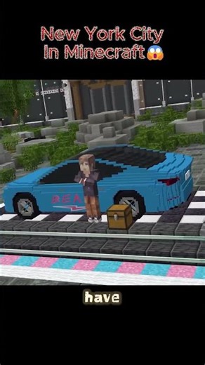 Minecraft New York City - Complete Timelapse #minecraft #shorts