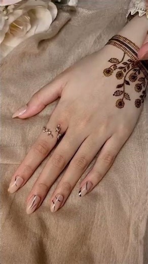 ✨ Simple Mehndi Design | Easy & Beautiful Mehndi for Beginners | Latest 2025 Trend ✨#SimpleMehndi
