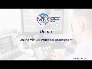 IWCF Well Control Online Virtual Practical Assessment