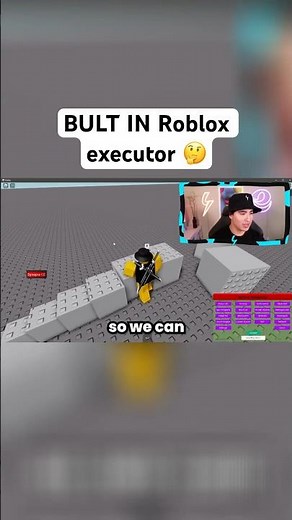 I found a Roblox Script Executor IN A GAME… #roblox #robloxexploiting #robloxshorts #shorts
