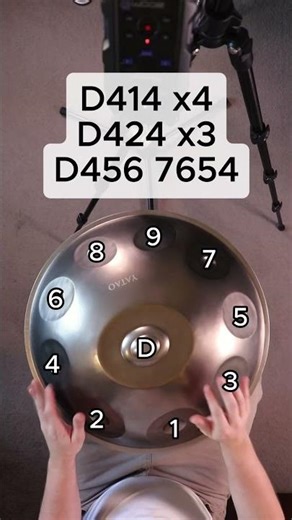 Learn the handpan easily with the Easy Handpan method 🚀 #handpantutorial #handpantutorial