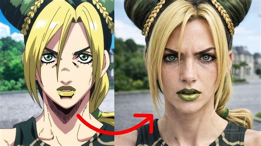【AI生成】《JOJO的奇妙冒险͏》第六部͏ 石之海 角色真实化 | 作者：AnimeAI Boost