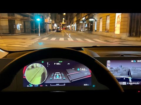 Hyundai IONIQ 5 2022 - impressive BLIND-SPOT view MONITOR demonstration
