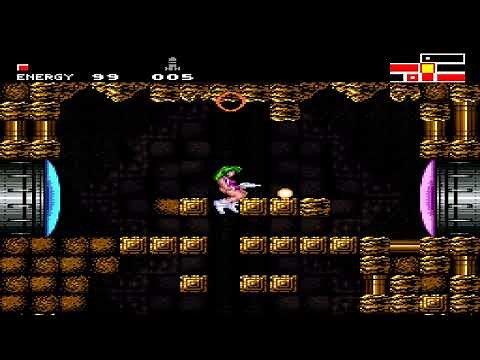 Sunday Longplay - Super Metroid: Project Base (SNES ROM Hack w/Justin Bailey Sprite Patch)