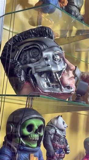 Life Size Terminator 3 Head Bust Movie Prop