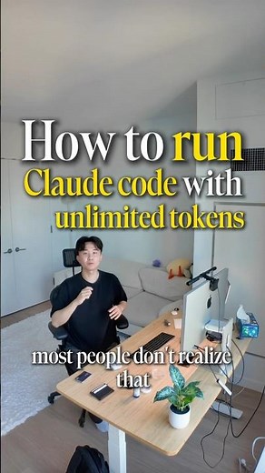 How to run Claude Code with unlimited tokens