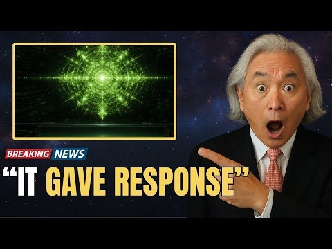 3I/ATLAS Just RESPONDED Using Non-Human Syntax | Michio Kaku