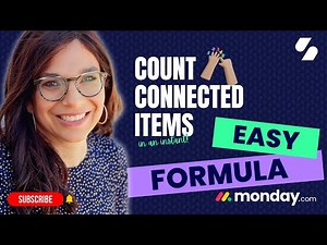 The FASTEST Way to Count Connected Items in monday.com! | Easy Formula