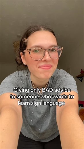 Adel on Instagram: "What BAD advice would you give for the last question to someone learning sign language? #BSL #signlanguage #britishsignlanguage #asl #learning"
