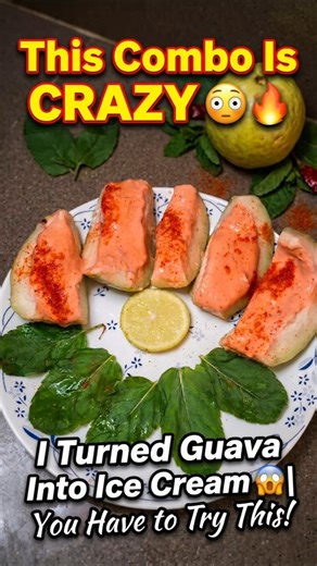 Stop eating boring ice cream | Try this creamy & refreshing Guava Ice Cream. #shorts