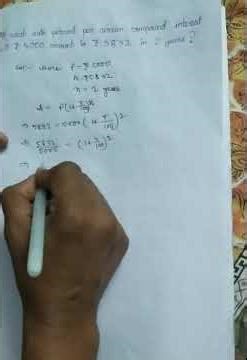 COMPOUND INTEREST Maths for both ICSE and CBSE #maths #compoundinterest #viral #naofloppa