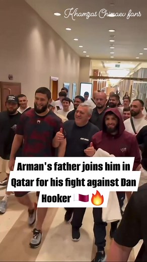 601K views · 9.3K reactions | One of Arman’s dreams come true as his father will finally watch his fight live. For the first time since his debut bout in Saint Petersburg, Russia in 2019. | Khamzat Chimaev fans | Facebook