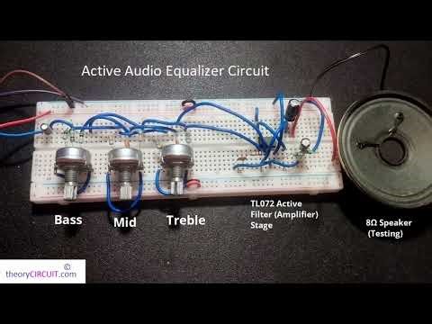 Active Audio Equalizer Circuit