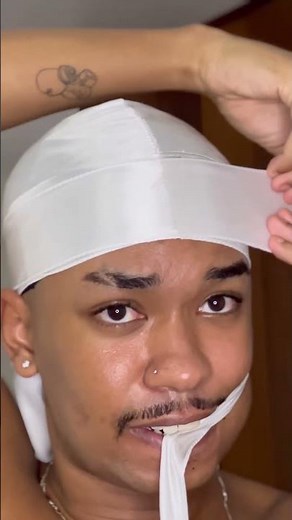 HOW TO USE WAVE CAP AND DURAG ON WAVES 🌊 #waves