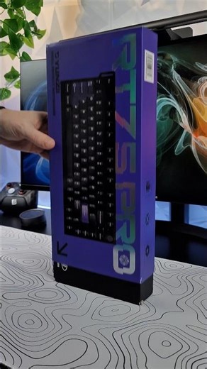 Yunzii RT75 Pro 8K Wireless Keyboard & M1 Mouse ‪@YUNZIIKEYBOARD‬ #pc #keyboard #mouse #unboxing