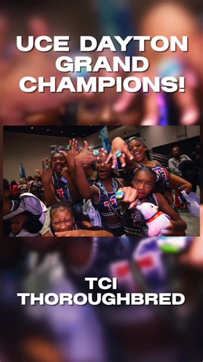 Royal Events on Instagram: "Huge shoutout to our UCE DAYTON GRAND CHAMPIONS!!! Give it up for @thecheerinstitute THOROUGHBRED! #UCEDayton #RoyalEvents #GrandChamps 🥊🥇🏆"